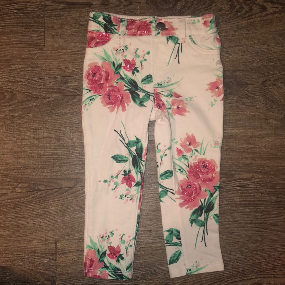 🍁 Glitter Jeggings: 18-24 M